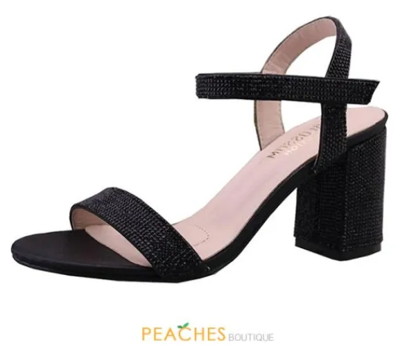 Anna-12 Open Toe Heels By^Blossom Footwear Outlet