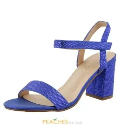 Anna-12 Open Toe Heels By^Blossom Footwear Outlet