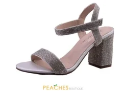 Anna-12 Open Toe Heels By^Blossom Footwear Outlet