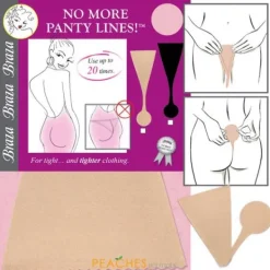 Braza Bra No More Panty Lines Removable^ Hot