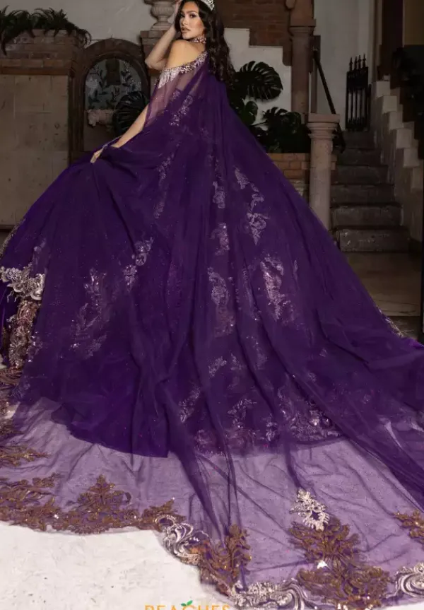 Cape Only. Dress Not Included.^Rachel Allan Quince Clearance