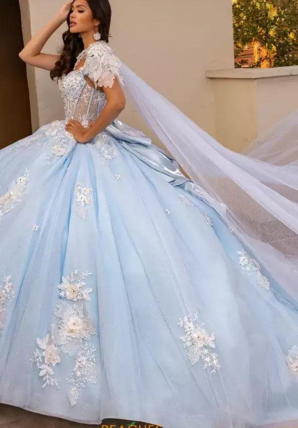 Cape Only. Dress Not Included.^Rachel Allan Quince