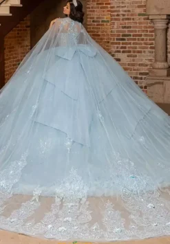 Cape only. Dress sold seperately.^Rachel Allan Quince Sale