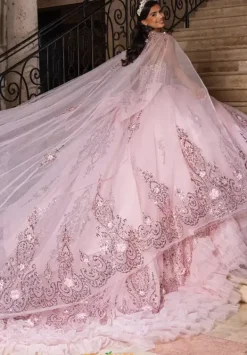 Cape only. Dress sold seperately.^Rachel Allan Quince Sale