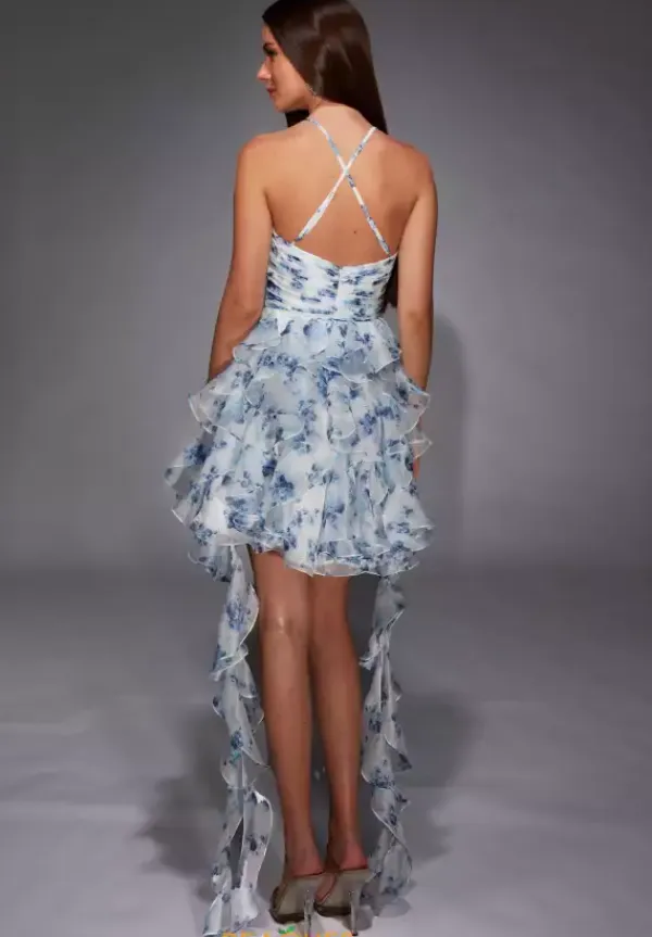 Halter Neckline Short Dress 30061^Alyce