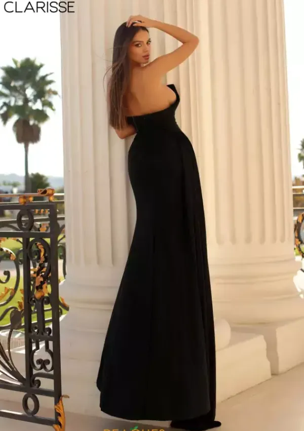 Jersey Plus Size Slit Dress 810443^Clarisse Online