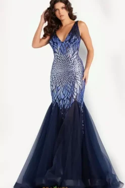 Long Mermaid Sequins Dress 38373^Jovani