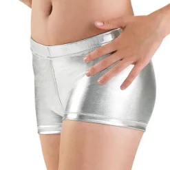 Metallic Booty Shorts for Short Dresses^ Sale