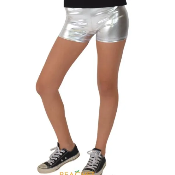Metallic Booty Shorts for Short Dresses^ Sale