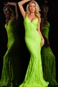 Open Back Fitted Dress 36656^Jovani Online