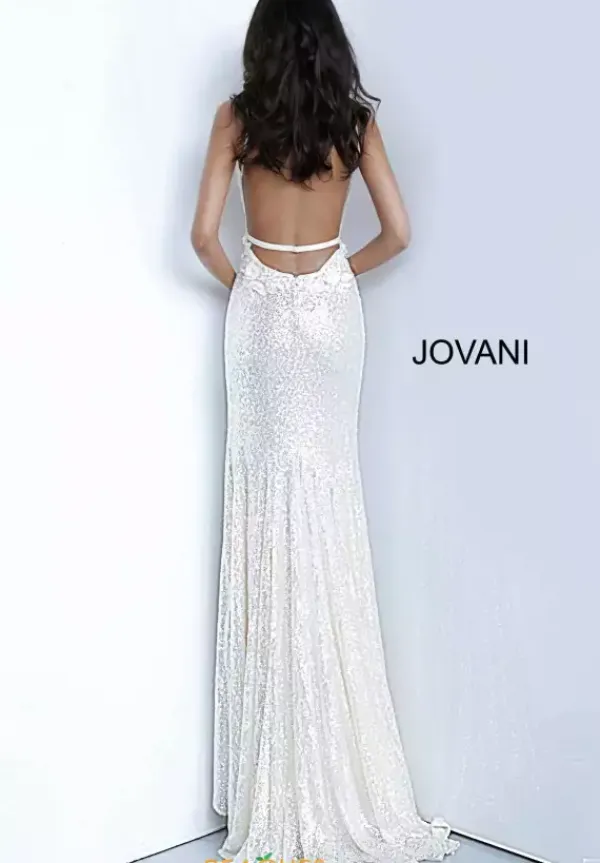 Open Back Fitted Sequins Dress 1012^Jovani Sale