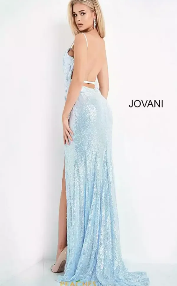 Open Back Fitted Sequins Dress 1012^Jovani Sale