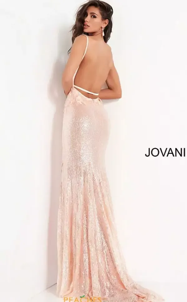 Open Back Fitted Sequins Dress 1012^Jovani Sale