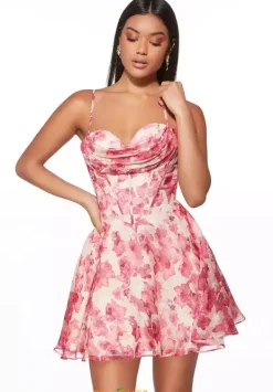 Organza Short A Line Dress 30033^Alyce New