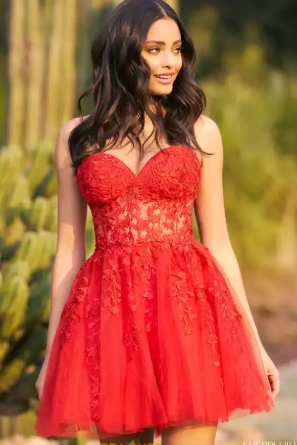 Short 55779^Sherri Hill Sale