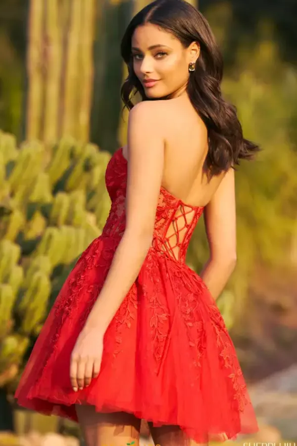 Short 55779^Sherri Hill Sale