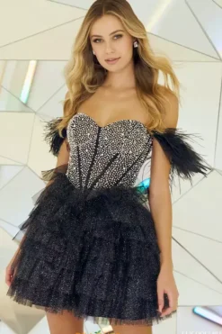 Short 55707^Sherri Hill Outlet