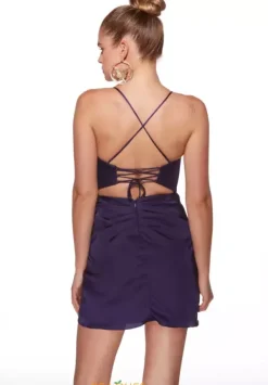 Short V Neckline Dress 40099^Alyce