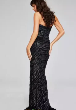 Single Shoulder Fitted Dress 40182^Jovani