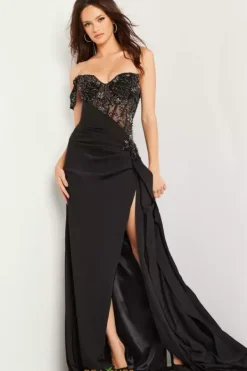 Single Shoulder Fitted Dress 37094^Jovani Discount