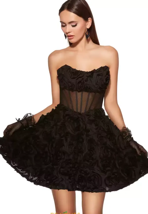 Strapless Corset A Line Dress 30079^Alyce Hot