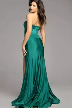 Strapless Jersey Long Dress 43419^Jovani Clearance