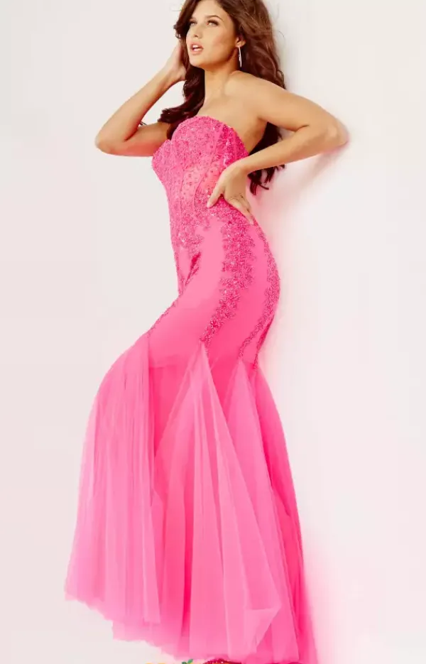 Strapless Mermaid Dress 5908^Jovani New