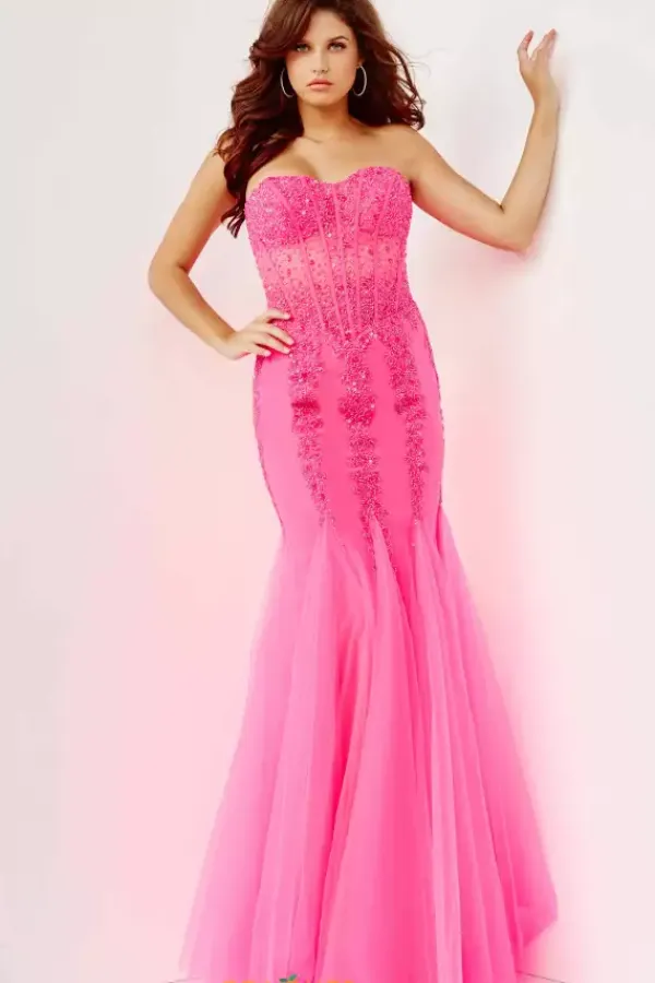 Strapless Mermaid Dress 5908^Jovani New