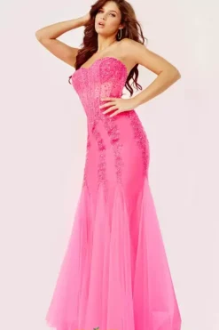 Strapless Mermaid Dress 5908^Jovani New