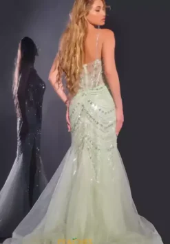 Sweetheart Neckline Long Dress 43189^Jovani Sale