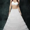 White Ball Gown Hoop Slip with 6-Bones^ Discount
